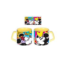 Ghostbastır Design Mickey ve Minnie Kupa Bardak Tek Adet 0323