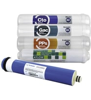 Inline Membranlı 5 Aşamalı Filtre Seti