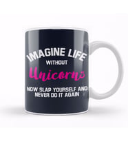 Imagine Life Without Stranger Things Now Slap Yourself Kupa Bardak Porselen