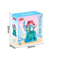 VAGONLIFE JAKI HK112  NANCİ DENİZ KIZI MÜZİK KUTUSU 131 PARÇA BLOCK OYUNCAK 8+