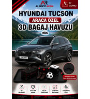 Hyundai Tucson Elite Plus 4X4 2021 - 2026 Araca Özel 3D Bagaj Havuzu