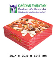 1500 Gram Kuru Pasta Kutusu 100 Adet - 009