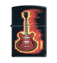 Zippo Flaming Guitar Çakmak - 218-051278