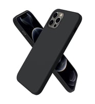 Newface Apple iPhone 12 Pro Kılıf First Silikon - Siyah