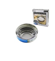 RAUND STRAİNER 6PCS METAL UN ELEK SETİ 15-17.5-19-20.5-24-27CM (5343)