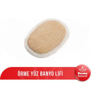 Orkide Derma Naturel Örme Yüz Banyo Lifi