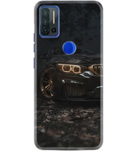 Reeder P13 Blue Max Pro Kılıf Silikon Desen Black Car 1768