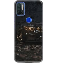 Reeder P13 Blue Max Pro Kılıf Silikon Desen Black Car 1768