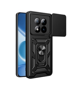 Xiaomi Redmi Note 15 Pro 5g Pars Lens Yüzüklü Silikon - Siyah
