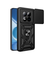 Xiaomi Redmi Note 15 Pro 5g Pars Lens Yüzüklü Silikon - Siyah