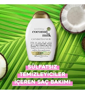 Ogx Besleyici Hindistan Cevizi Sütü Sülfatsız Saç Kremi 385Ml