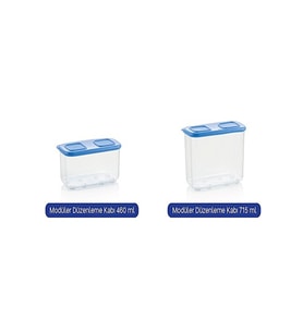 Tupperware Modüler Düzenleme Kabı 460 Ml -714 Ml Esc