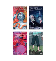 Tanrı Claudius + Ay'a Yolculuk + Doktor Hastalandı + Tom Sawyer'in Maceraları- 4 Kitap Set