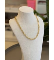 CM Zincir Kolye - 45 cm - Altın