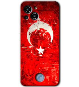 Reeder S23 Pro Max Kılıf HD Desen Baskılı Arka Kapak - Albayrak 2