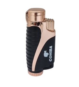 Cohiba 3 Torch Pürmüz Siyah-Bronz Puro Çakmağı