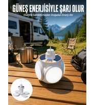 5 KANATLI SOLAR LAMBA Yeni Nesil
