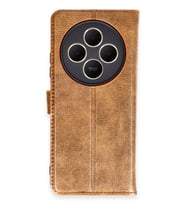 Redmi 14C Kılıf Trend S Plus Kapaklı Kılıf - Taba