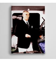 Atatürk Teknede Kanvas Tablo
