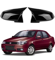Fiat Albea 09-12 Araca Özel Batman Yarasa Ayna Kapağı Pianoblack