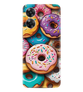 Note 60 Kılıf Boutique Baskılı Resimli Donut Pcode -031