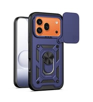 Honor 600 Pro 5G Kılıf Magnetik Standlı Kamera Korumalı Sürgülü Vega Kılıf