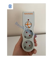Beyaz Ikili Akım Korumalı Priz