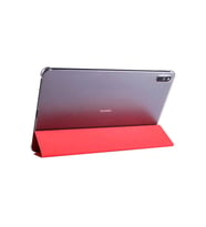 Huawei MatePad 11 (2021) Uyumlu Zore Smart Cover Standlı 1-1 Kılıf (Kırmızı)