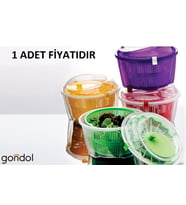 SALATA KURUTUCU 4,40 LT. GONDOL G-25 ( 1 ADET FİYATIDIR )