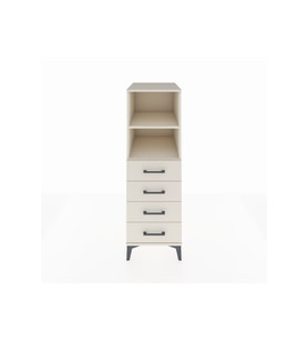 Kronos Dolap 2 Raflı 4 Çekmeceli 44x59x134 Aytaşı-Aytaşı