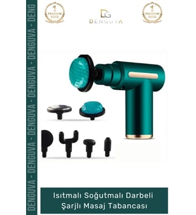 #MasajTabancası Isıtmalı Soğutmalı Darbeli Şarjlı Masaj Tabancası Profesyonel Spor Sonrası Rahatlama