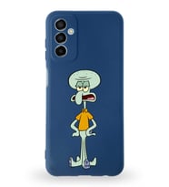 Samsung Galaxy M23 Uyumlu Lansman Kılıf Altı Kapalı İçi Kadife   Dokunaç Tasarımlı  Kapak (Şeffaf)