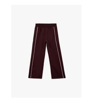 Koton Geniş Paça Biyeli Bordo Kız Çocuk Pantolon 6WKG40034AW