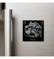 Boron (Bor) Elementi – Buzdolap Magneti – 9x9 cm