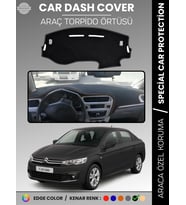 CITROEN C-ELYSEE (2012-2021) Torpido Örtüsü Ön Göğüs Torpido Koruma Tam Uyum Kolay Montaj
