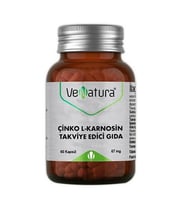 Venatura Çinko L-Karnosin 67mg 60 Kapsül