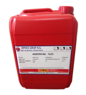 AMONYAK - %25 - 10 Lt