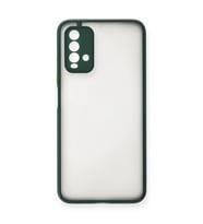 Xiaomi Redmi 9t Kılıf Montreal Silikon Kapak - Yeşil