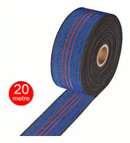 Aletçantam 5cm Geniş Bant Kolon Lastik Sandalye Koltuk Kanepe Taban Döşeme Lastiği -20 Mt