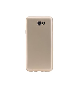 Samsung Galaxy J7 Prime Premium Silikon Kılıf Gold