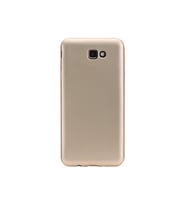 Samsung Galaxy J7 Prime Premium Silikon Kılıf Gold