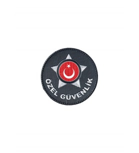 Özel Güvenlik Yuvarlak Pvc Arma