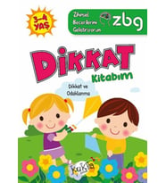 ZBG 3-4 Yaş Dikkat Kitabım
