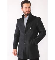 PLT8386 DEWBERRY ERKEK PALTO-ANTRASİT