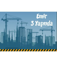 Vinçler Temalı Doğum Günü Afişi 35X50 cm