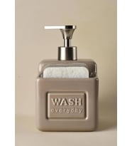 Ashton Taupe Porselen Sıvı Sabunluk 500 ml