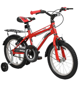 TuffY'S Tec Plus 16" Jant Vitessiz V-fren Çocuk Bisikleti Yan Tekerlekli Seleli