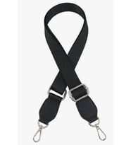 Sosela 99-90002 Siyah 3 cm Kolon Nikel Askı Çanta Aksesuarı