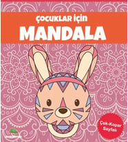 Çocuklar İçin Mandala - Pembe
