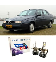 Alfa Romeo 155 Led Xenon Kısa Far Ampulü H1 Mono Yeni Seri Beyaz